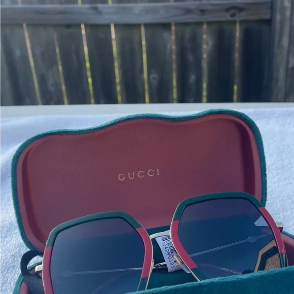 Gucci | Accessories | Nwt Gucci Red And Green Frame 